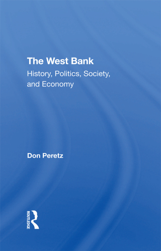 صورة الغلاف: The West Bank 1st edition 9780367274092