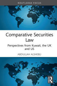 Cover image: Comparative Securities Law 1st edition 9781032295053