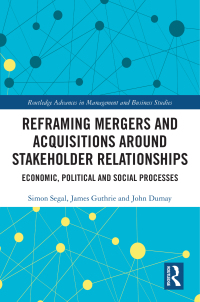 Titelbild: Reframing Mergers and Acquisitions around Stakeholder Relationships 1st edition 9781032207810