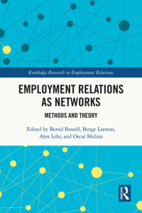 Cover image: Employment Relations as Networks 1st edition 9780367646677
