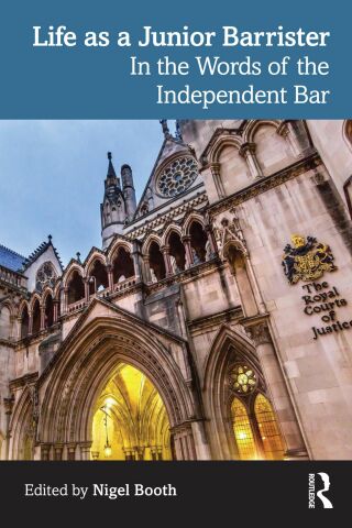 Cover image: Life as a Junior Barrister 1st edition 9781032552330