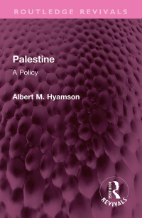 Cover image: Palestine 1st edition 9781032309750
