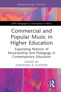Imagen de portada: Commercial and Popular Music in Higher Education 1st edition 9781032107196