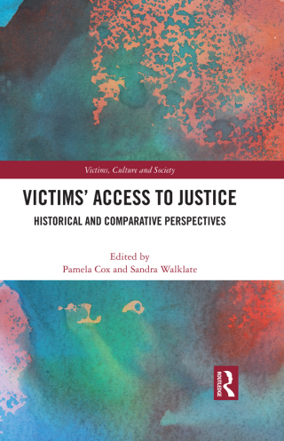 Cover image: Victims’ Access to Justice 1st edition 9780367750428