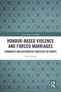 Omslagafbeelding: Honour-Based Violence and Forced Marriages 1st edition 9780367505974
