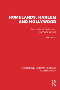 Cover image: Homelands, Harlem and Hollywood 1st edition 9781032318806