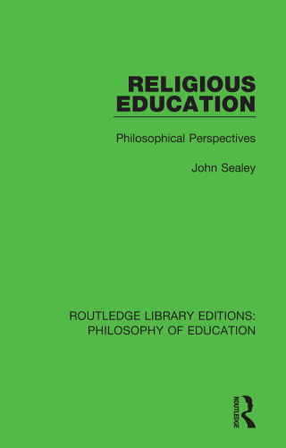 Cover image: Religious Education 1st edition 9781138695344