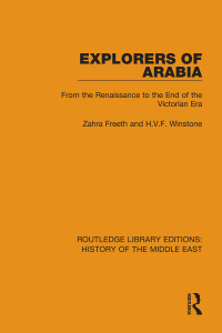 Omslagafbeelding: Explorers of Arabia 1st edition 9781138225862