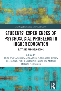 Imagen de portada: Students’ Experiences of Psychosocial Problems in Higher Education 1st edition 9781032116839