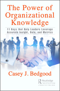 表紙画像: The Power of Organizational Knowledge 1st edition 9781032326313