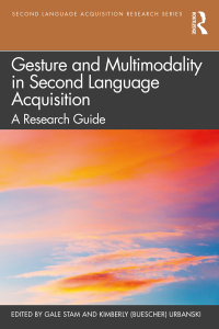 Imagen de portada: Gesture and Multimodality in Second Language Acquisition 1st edition 9780367608378