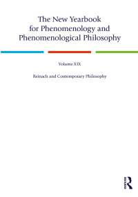 صورة الغلاف: The New Yearbook for Phenomenology and Phenomenological Philosophy 1st edition 9781032330525