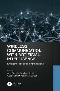 Cover image: Wireless Communication with Artificial Intelligence 1st edition 9781032137124
