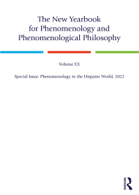Cover image: The New Yearbook for Phenomenology and Phenomenological Philosophy 1st edition 9781032330440