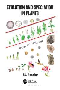 Cover image: Evolution and Speciation in Plants 1st edition 9781032192116