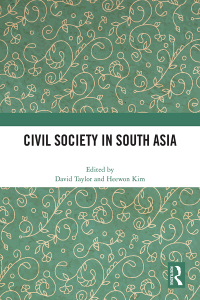 Cover image: Civil Society in South Asia 1st edition 9781032328997