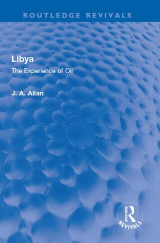 Cover image: Libya 1st edition 9781032322773