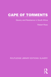 表紙画像: Cape of Torments 1st edition 9781032309514