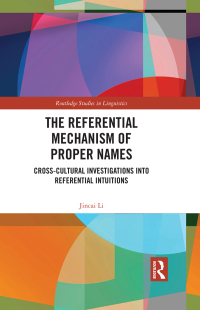 Cover image: The Referential Mechanism of Proper Names 1st edition 9780367497729