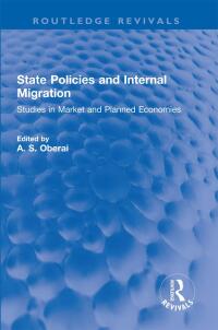 Imagen de portada: State Policies and Internal Migration 1st edition 9781032321813