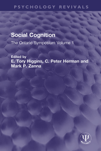 Imagen de portada: Social Cognition 1st edition 9781032317816