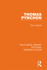 صورة الغلاف: Thomas Pynchon 1st edition 9780367347994