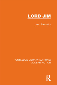 Imagen de portada: Lord Jim 1st edition 9780367321147