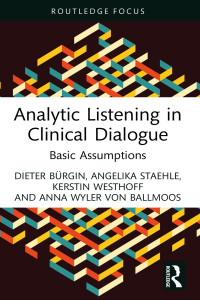 Imagen de portada: Analytic Listening in Clinical Dialogue 1st edition 9781032302881