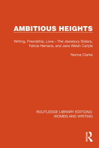 Cover image: Ambitious Heights 1st edition 9781032263472