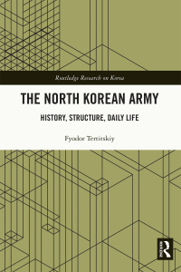Cover image: The North Korean Army 1st edition 9781032148236