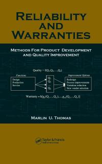 Imagen de portada: Reliability and Warranties 1st edition 9780367453756