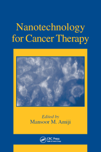 Omslagafbeelding: Nanotechnology for Cancer Therapy 1st edition 9780849371943