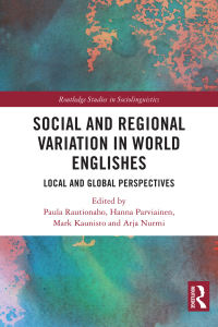 Imagen de portada: Social and Regional Variation in World Englishes 1st edition 9781032130361