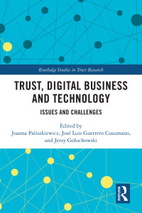 Titelbild: Trust, Digital Business and Technology 1st edition 9781032210513