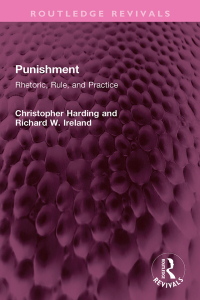Cover image: Punishment 1st edition 9781032345253