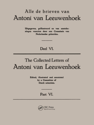 Titelbild: Collected Letters Van Leeuwenhoek, Volume 6 1st edition 9789026500459
