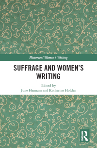 Cover image: Suffrage and Women's Writing 1st edition 9780367354053