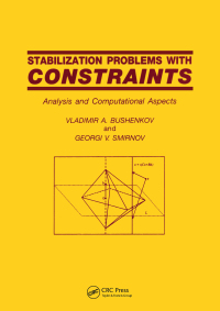 Cover image: Stabilization Problems with Constraints 1st edition 9789056991418