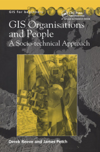 Cover image: GIS, Organisations and People 1st edition 9780748406531