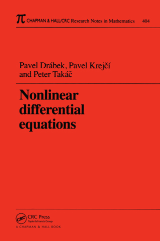 Imagen de portada: Nonlinear Differential Equations 1st edition 9781584880363