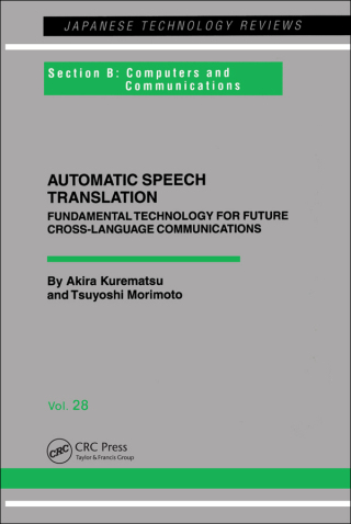 Imagen de portada: Automatic Speech Translation 1st edition 9782919875023