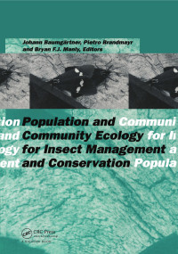 Imagen de portada: Population and Community Ecology for Insect Management and Conservation 1st edition 9781138423688