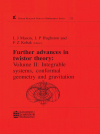 Immagine di copertina: Further Advances in Twistor Theory 1st edition 9780582004658