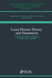 Titelbild: Laser Plasma Theory and Simulation 1st edition 9781138455795