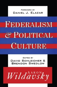 Imagen de portada: Federalism and Political Culture 1st edition 9781560003168