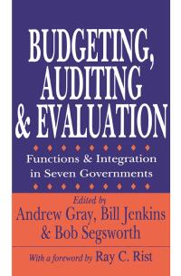 Cover image: Budgeting, Auditing, and Evaluation 1st edition 9780765807243