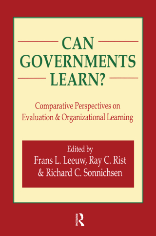 Cover image: Can Governments Learn? 1st edition 9781138519947