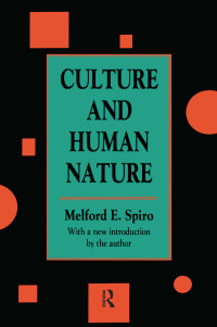 Cover image: Culture and Human Nature 1st edition 9781560007029