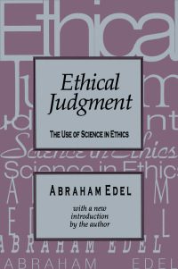 Imagen de portada: Ethical Judgment 2nd edition 9781138523036