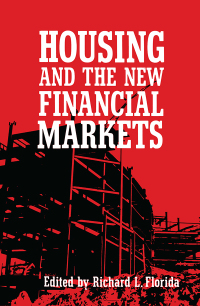 صورة الغلاف: Housing and the New Financial Mark 1st edition 9780882851136